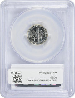 1955 Roosevelt Silver Dime PR66 PCGS-2